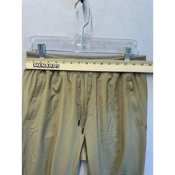 Pudolla Jogger Pants Men Size Medium Tan Pockets Outdoor Active Performance Wear - Picture 3 of 8